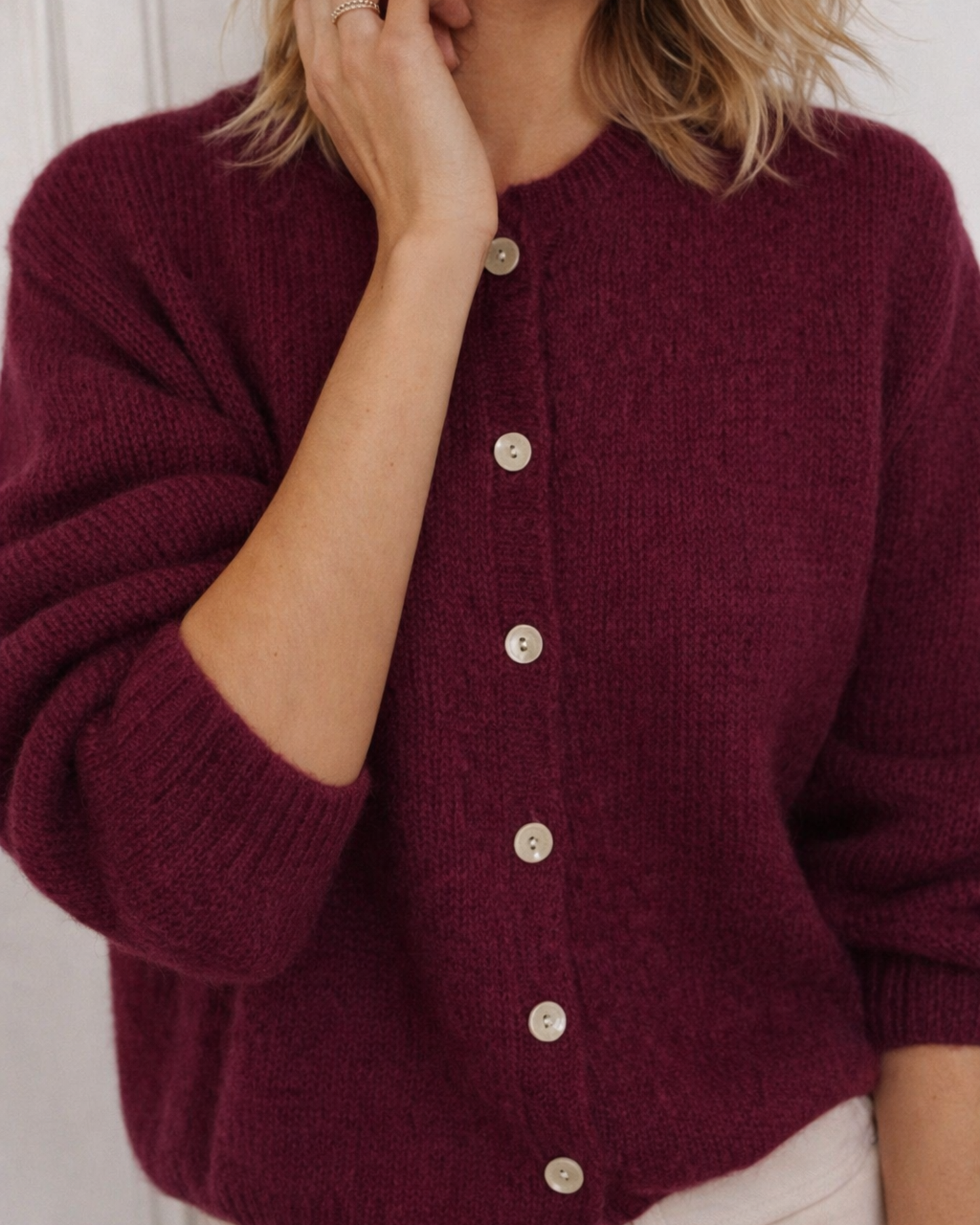 Gilet Aura - Bordeaux