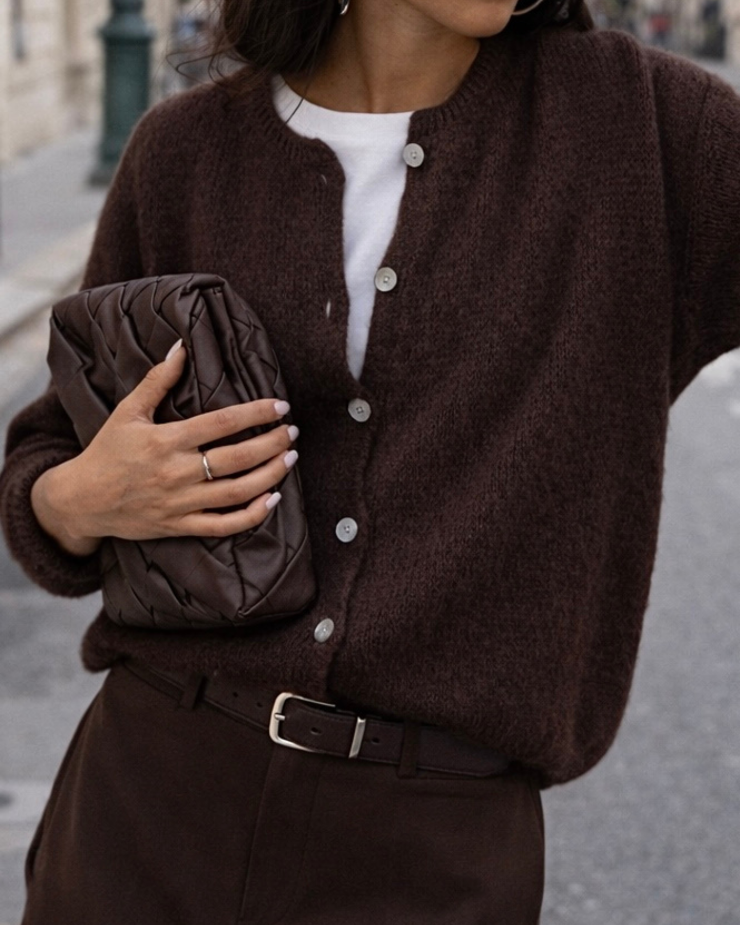 Gilet Aura - Marron Chocolat