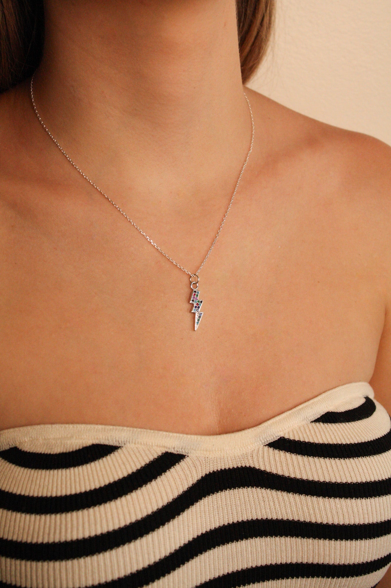 collier big flashy porte