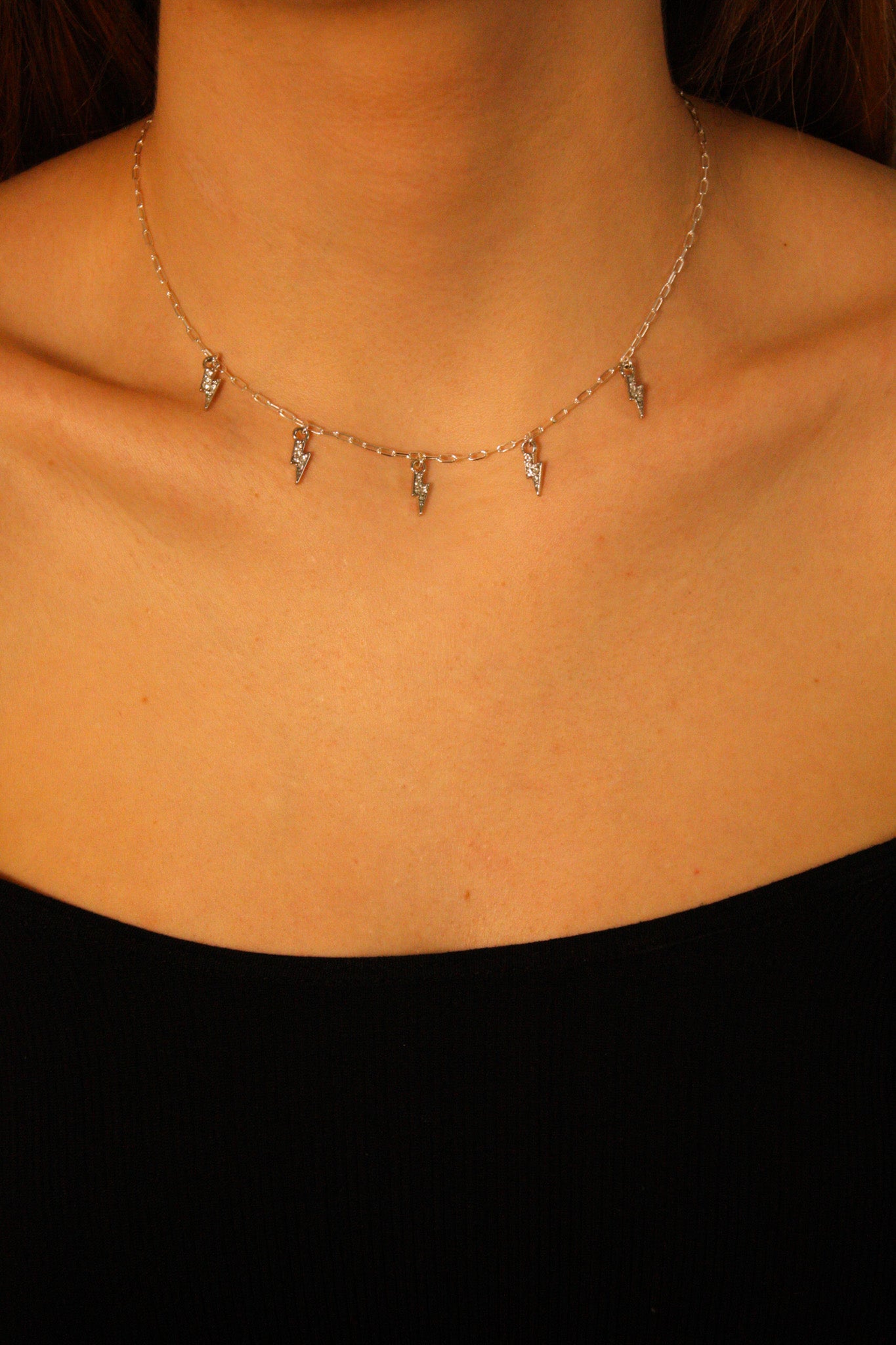 collier flashy porte