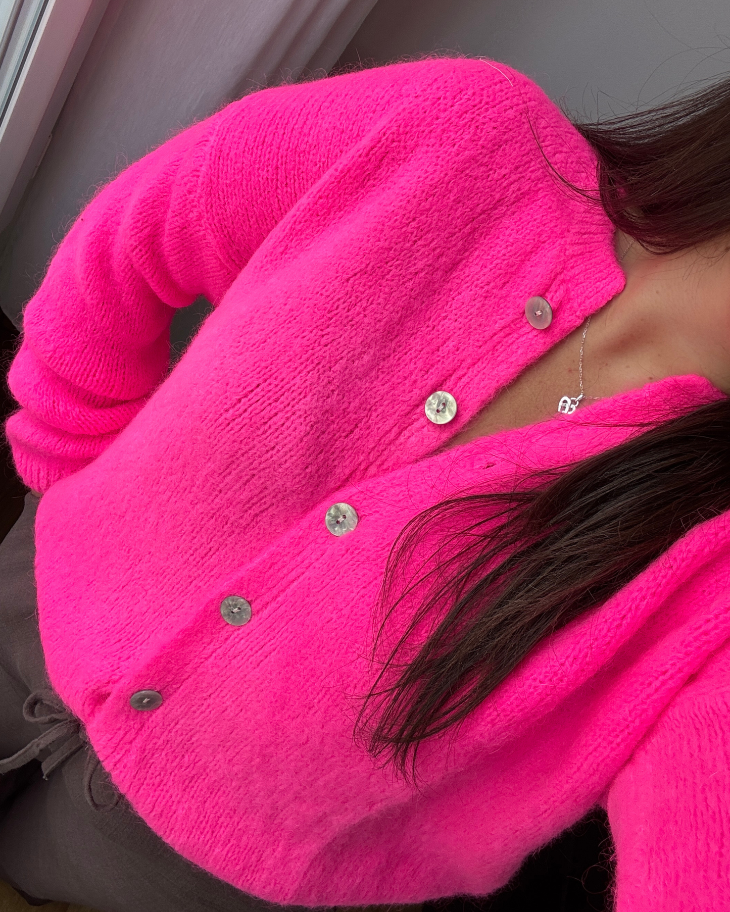 Gilet Aura - Rose Fluo