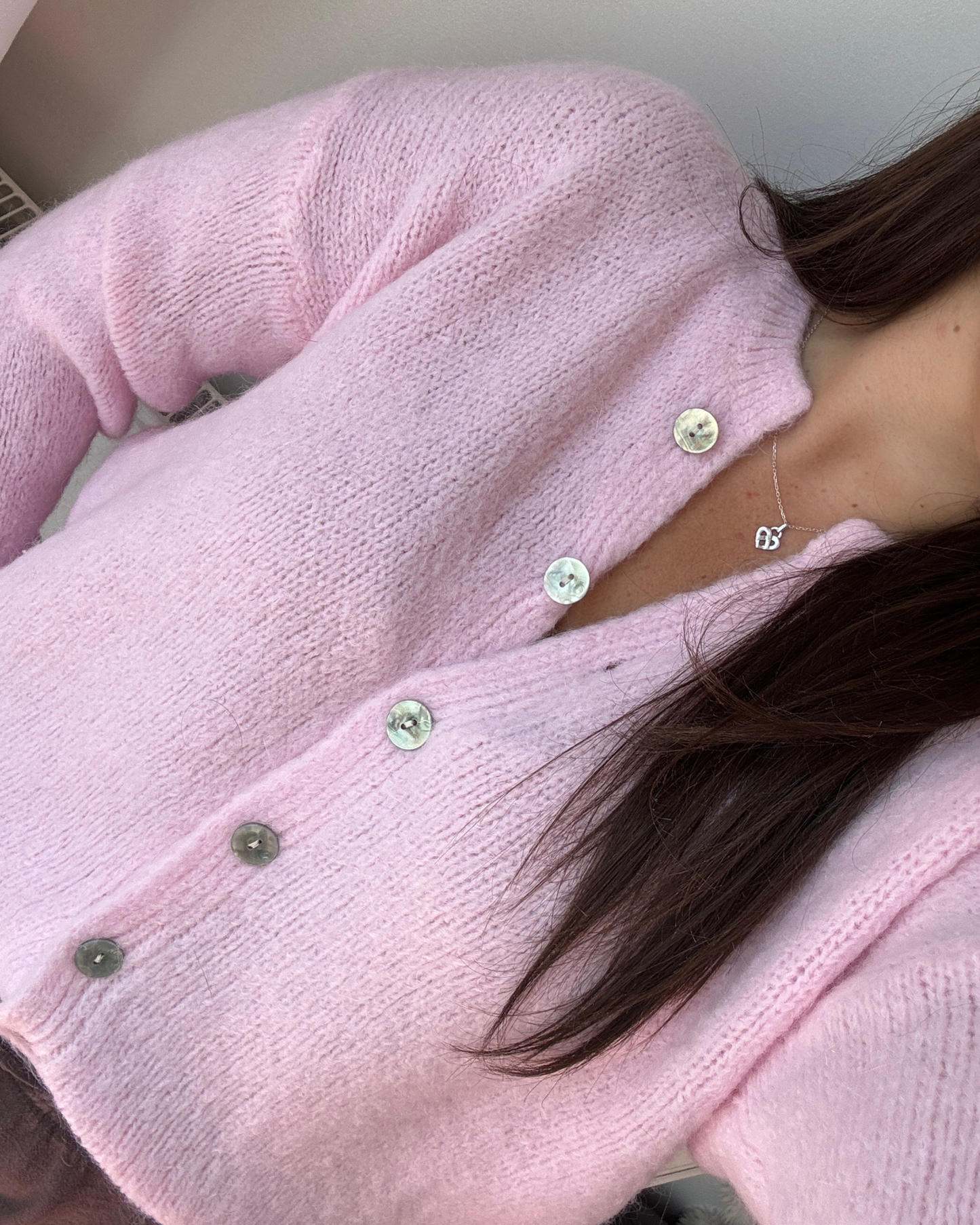 Gilet Aura - Rose Clair