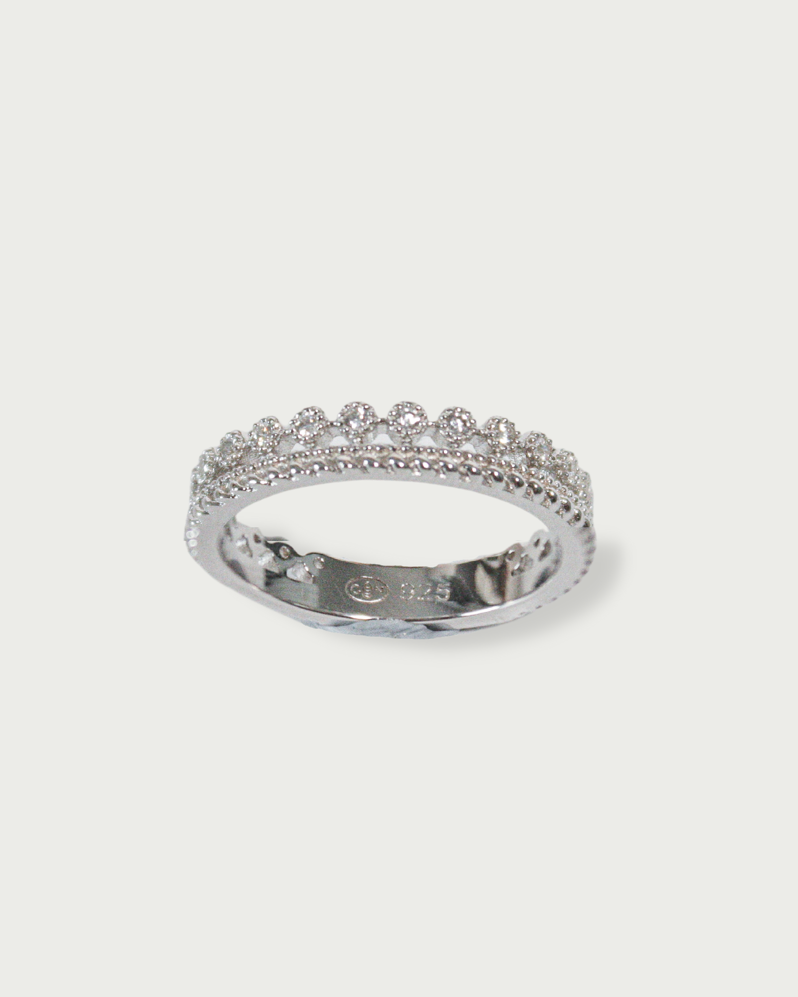 bague argent queeny