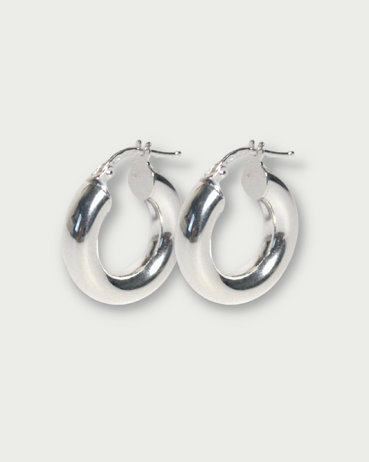 hoops classy argent