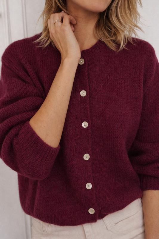 Gilet Aura - Bordeaux