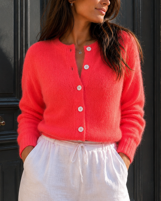Gilet Aura - Rouge Corail