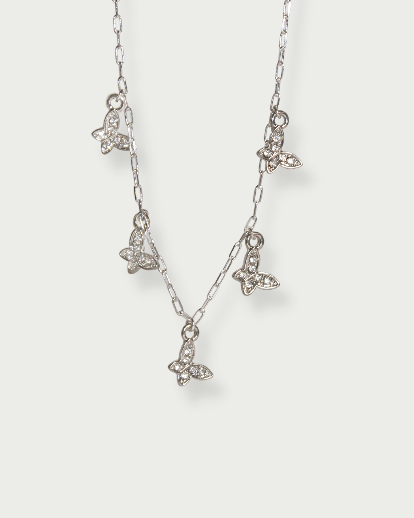 collier fairy argent
